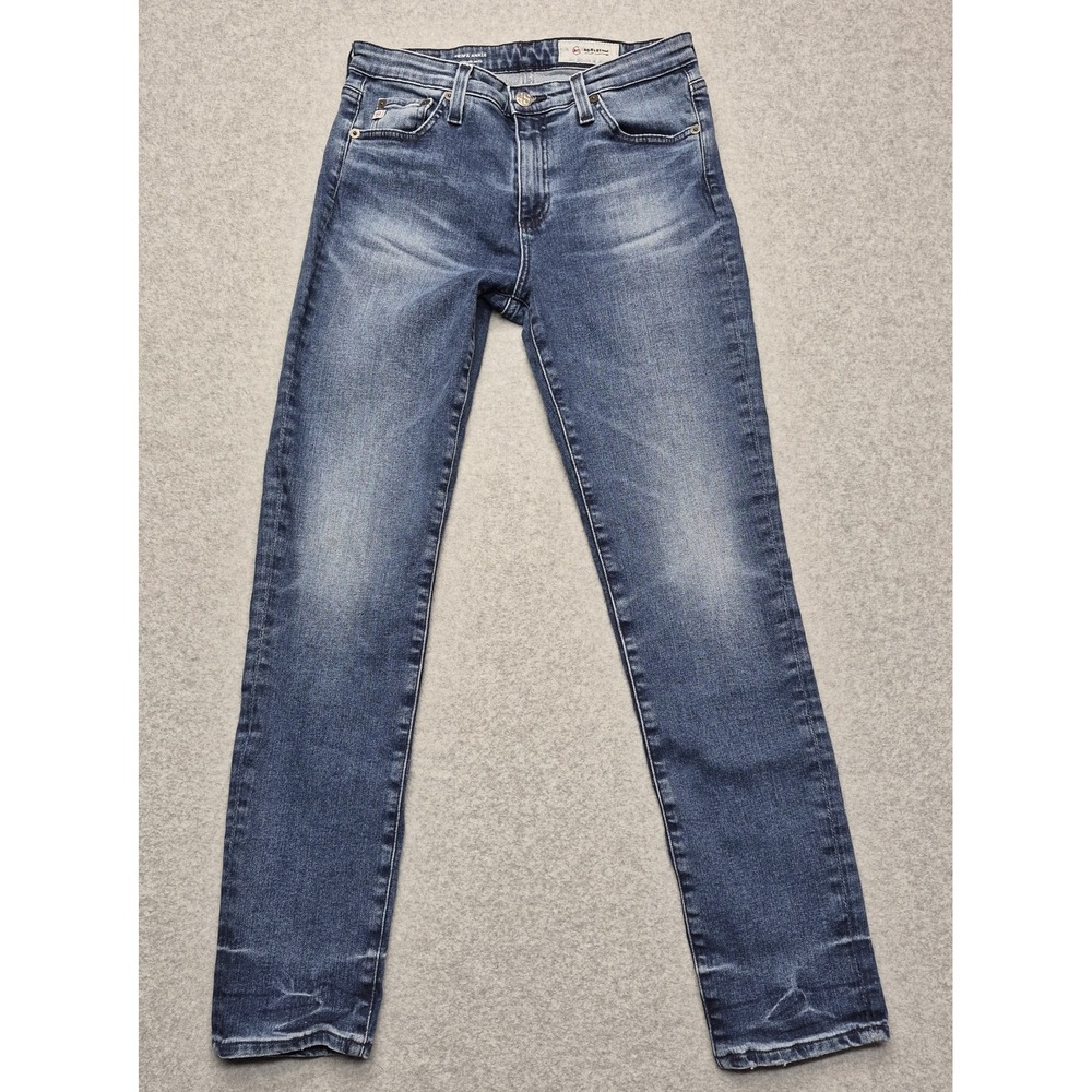 AG Adriano Goldschmied Jeans Women 27 Blue Prima Ankle Cigarette Denim